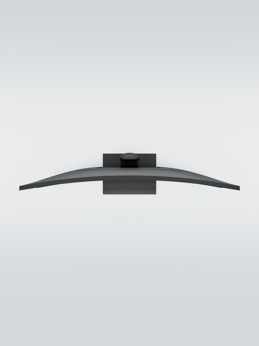 40 inch ultrawide monitor rear design render